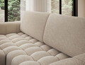 Coltar extensibil stanga 4 locuri ELTAP, Bon-219, Bonett, 250x175x92 cm, lemn/poliester, bej deschis