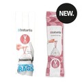 Set 20 saci de gunoi, Brabantia, NewIcon PerfectFit, marimea V, 3 L, nailon, alb