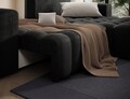 Coltar extensibil dreapta 4 locuri ELTAP, Bon-39, Bonett, 250x175x92 cm, lemn/poliester, gri inchis