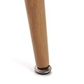 Masa Anika, Versa, 120 x 80 x 75 cm, MDF, alb/maro