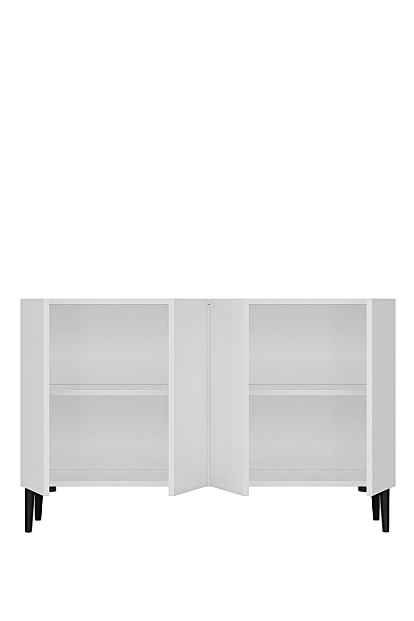 Consola, Hanah Home, Aplos 120, 120x79x32 cm, Alb - view 6