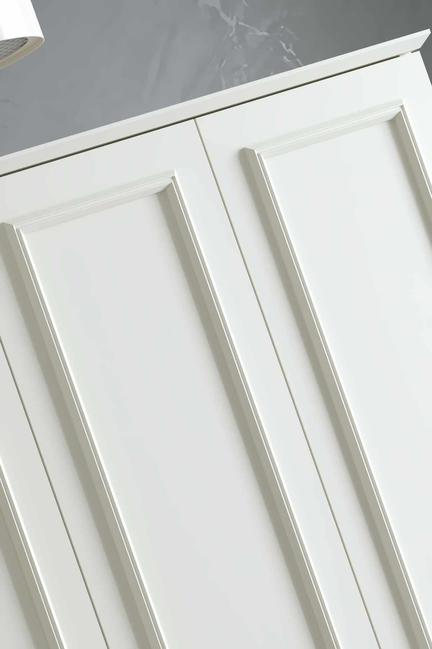 Dulap pentru haine, Hanah Home, Mira 210, 140x210x54 cm, Alb - view 7