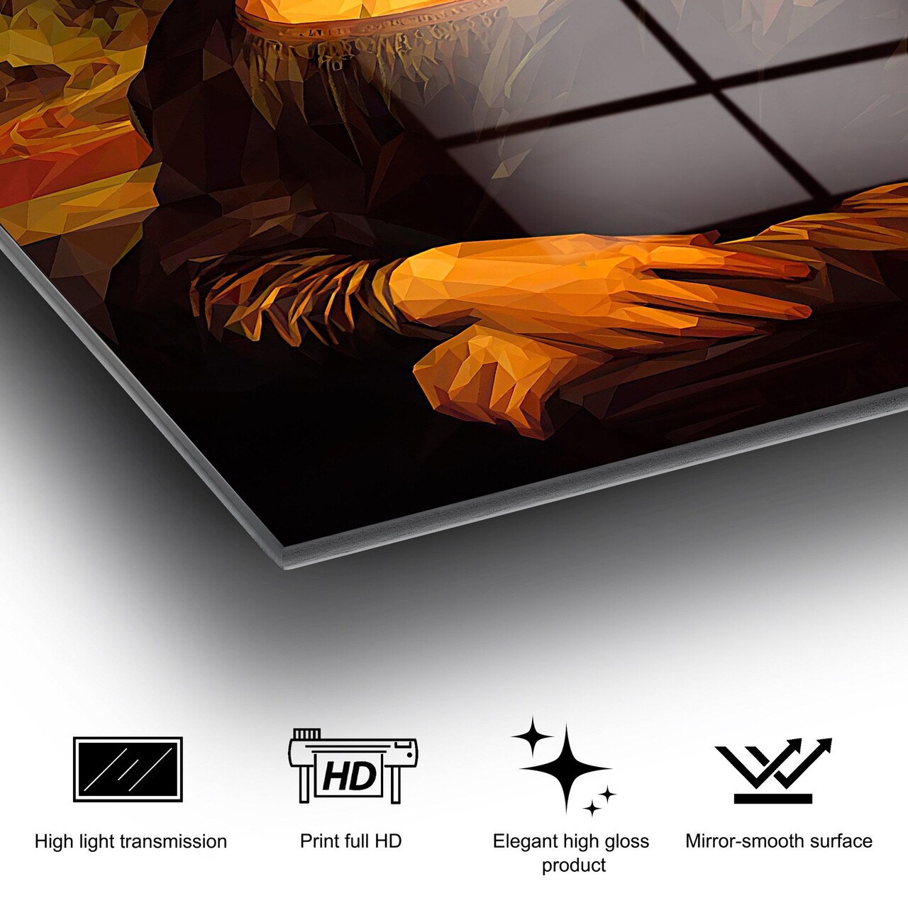Tablou decorativ, UV-034, 70 x 100 cm, Multicolor - view 10