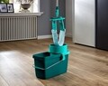 Set curatenie, Clean Twist System M, Leifheit, plastic, verde