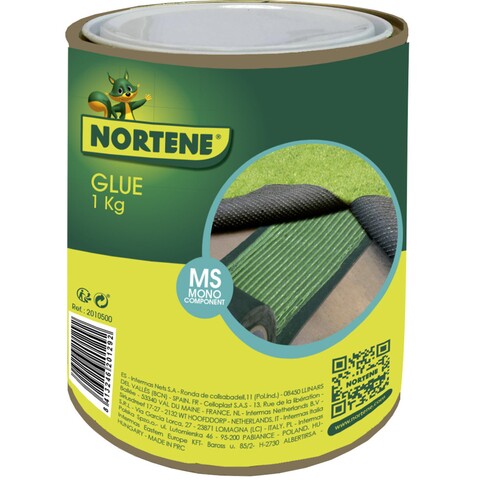 Adeziv gazon 1 kg nortene, decorino, verde