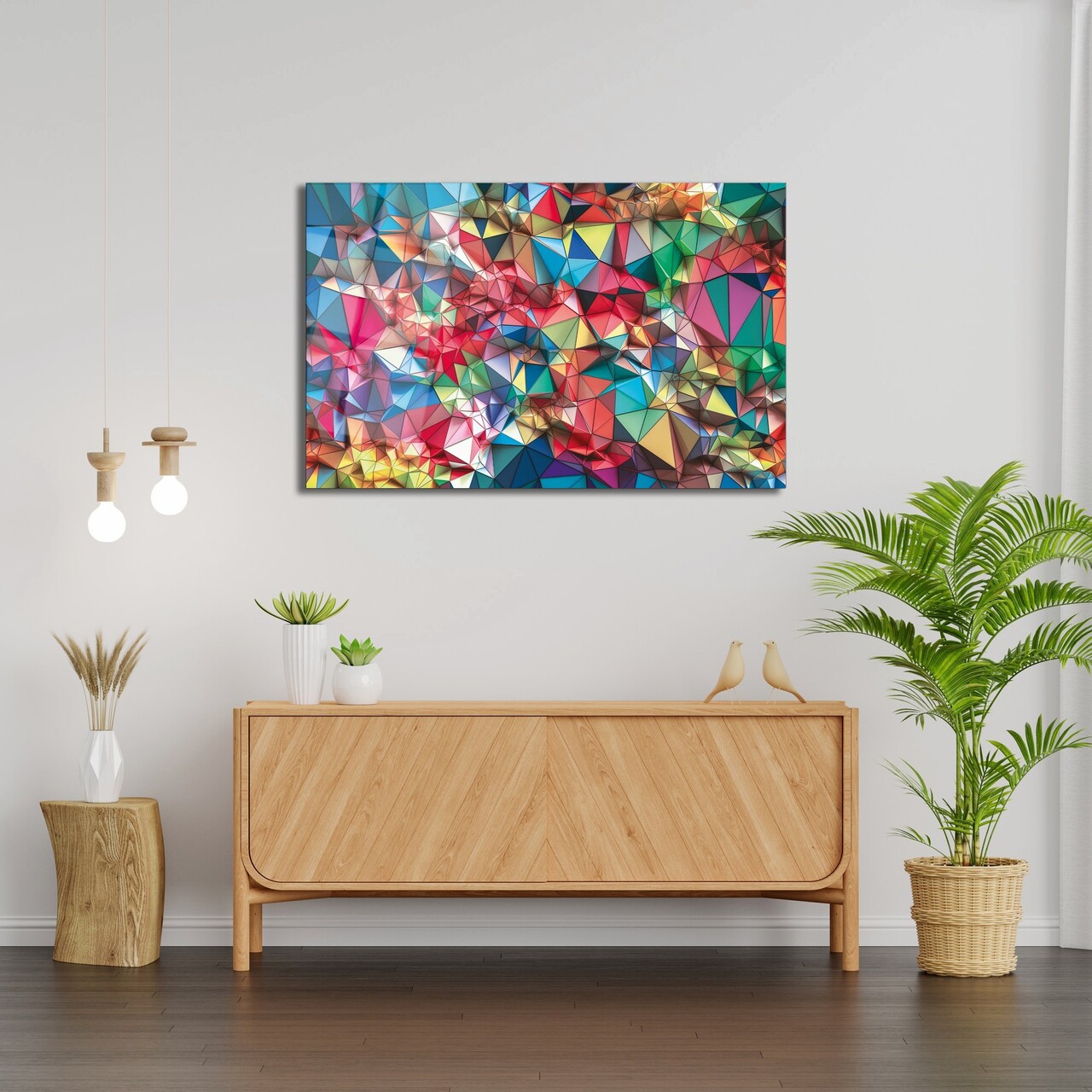 Tablou decorativ, 0439, Dimensiuni: 46 x 72 cm, Multicolor - view 4