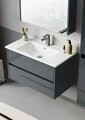 Dulap de baie cu chiuvetă, Hanah Home, Arno 85, Antracit