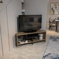 Comoda TV, Zena Home, Maldiv, Nuc/Alb