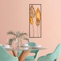 Decoratiune de perete, Nezgep 2, Metal, Dimensiune: 32 x 90 cm, Multicolor