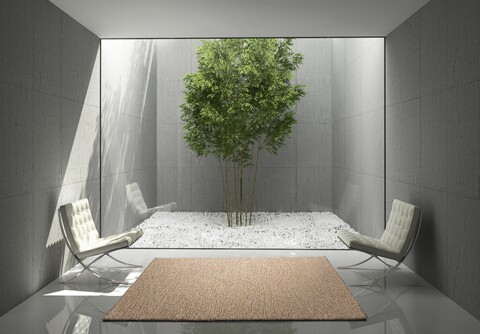 Covor, Catay Beige, 100 x 150 cm, 100% polipropilena, bej