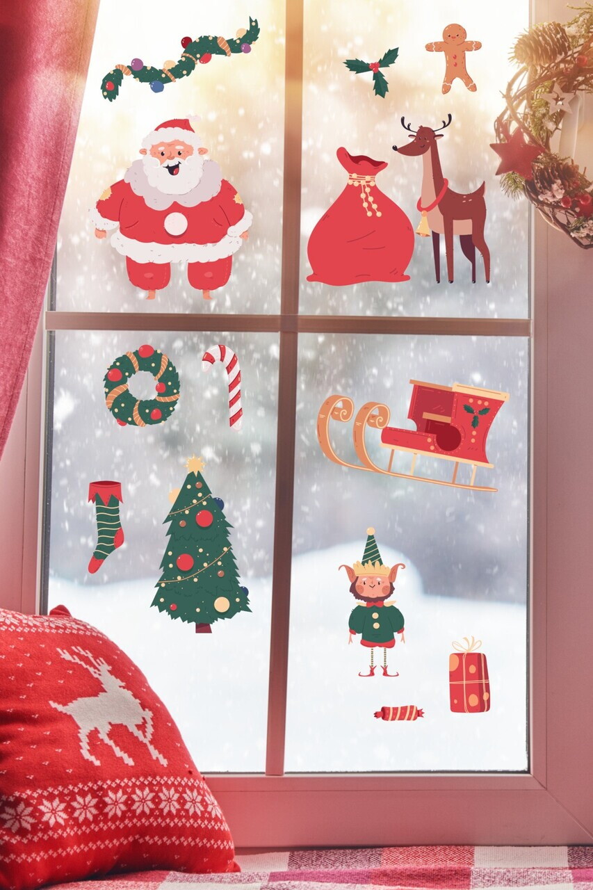 Sticker decorativ, 409015, Dimensiune: 40 x 100 cm, Multicolor
