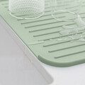 Scurgator vase, Brabantia, SinkSide, 32.5x43.8x0.9 cm, silicon, verde jad