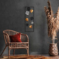 Decoratiune de perete, Crabtree, Metal, Dimensiune: 32 x 90 cm, Multicolor