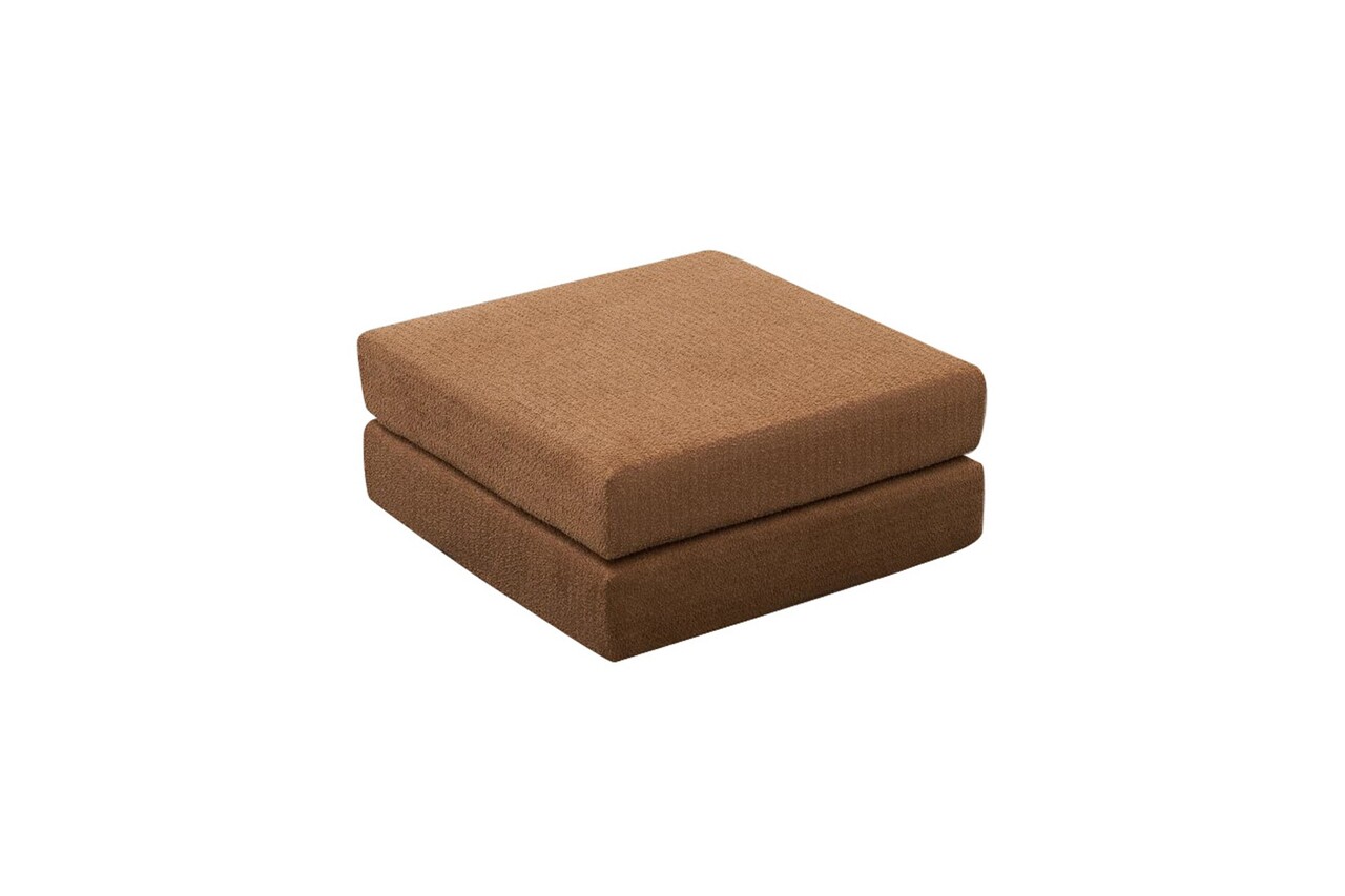 Taburet, Atelier del Sofa, 825BLC5226, Tesatura Chenille, Maro - view 3