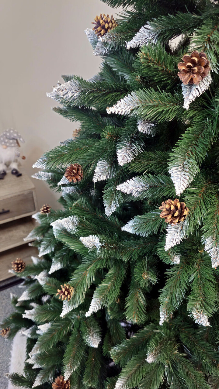 Brad artificial Christmas Deluxe by Sersimo, Danemark, 2D, 180cm — imaginea 5
