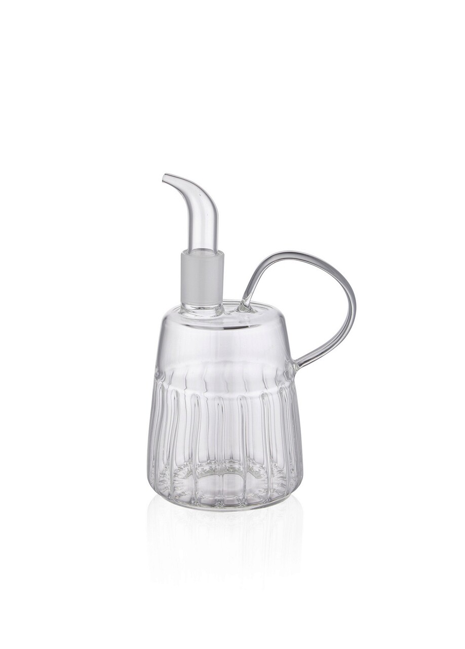 Dozator pentru ulei, Mia - Kitchenware, 280TMA1963, Sticla , 10x7x17 cm, 350 ml, Transparent - 1 | YEO