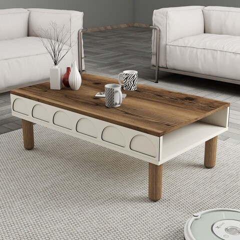Masuta de cafea, Hommy Craft, Bohem 853, Crem