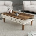 Masuta de cafea, Hommy Craft, Bohem 853, Crem