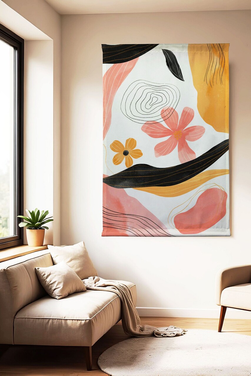 Tablou decorativ, Polybaby 13, Lățime: 100 cm Înălțime: 140 cm, Multicolor - view 2