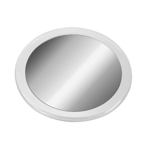 Oglinda cosmetica cu led si ventuze carina, versa, 19.3x2.5x19.3 cm, 7x