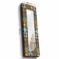 Oglinda decorativa, 40120NISMA-007, Dimensiune: 20 x 100 cm, Multicolor