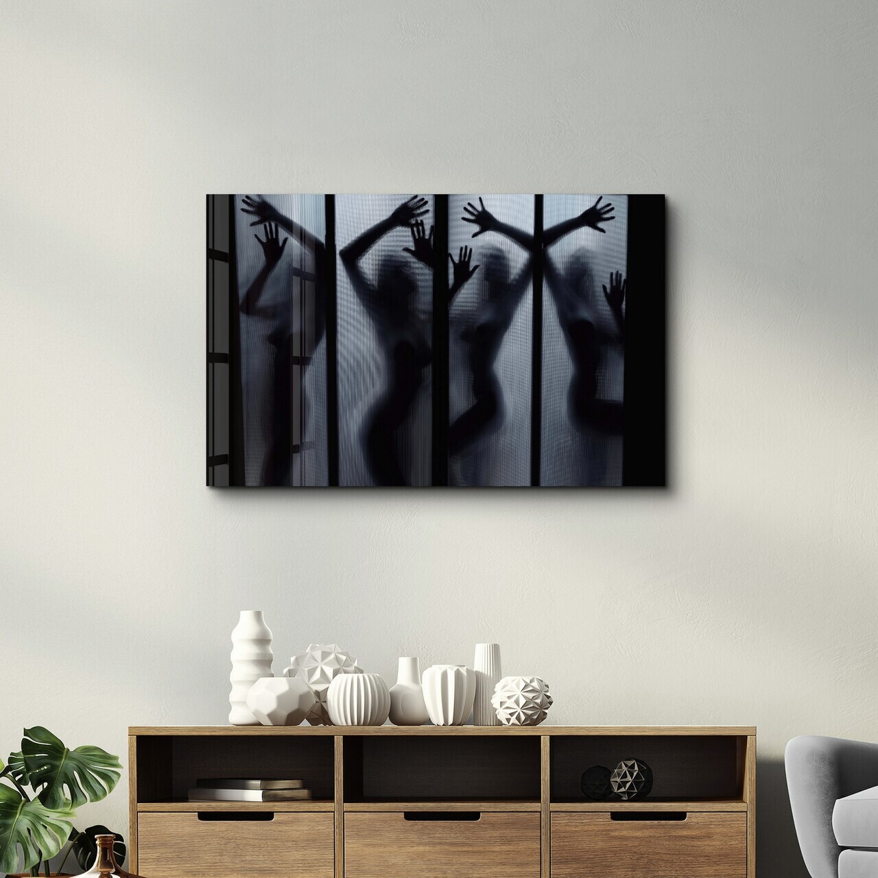 Tablou decorativ, SPR-1240, Dimensiuni: 70 x 110 cm, Multicolor — imaginea 2