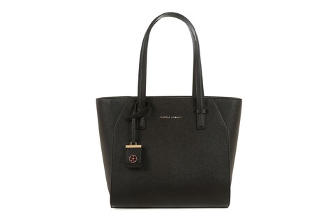 Geanta acton, laura ashley, piele ecologica, negru