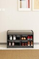 Suport pentru pantofi, Hanah Home, Harran, 35x80x47 cm, Antracit