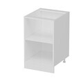 Dulap pentru bucatarie, Hanah Home, Minar, 50x87x58 cm, Alb / Antracit