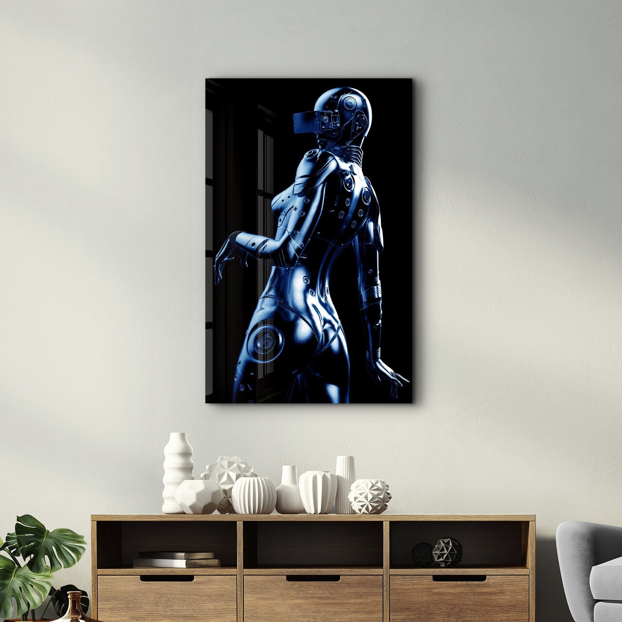 Tablou decorativ, SPR-1210, Dimensiuni: 46 x 72 cm, Multicolor - view 3