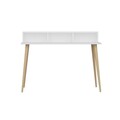 Birou, Puqa Design, Ronas 120, 120x60x75 cm, PAL, Alb