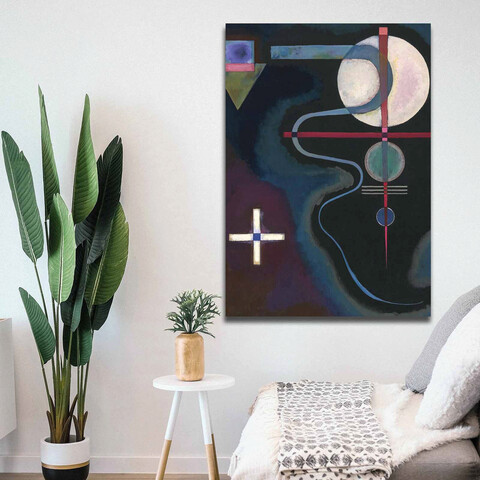 Tablou decorativ, 70100kandinsky032, canvas , lemn, multicolor