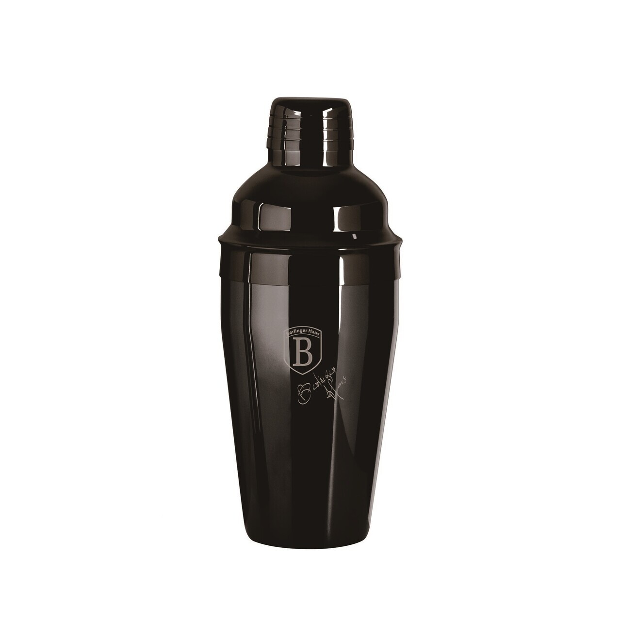 Set mix pentru cocktail 6 piese Berlinger Haus, Black Rose, 550 ml, inox 18/10, negru - view 2