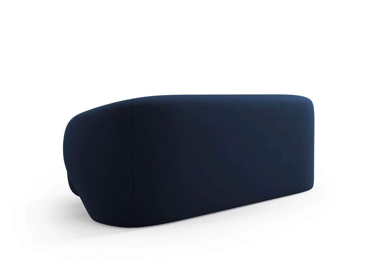 Canapea 2 locuri, Camden, Cosmopolitan Design, 169x102x72 cm, catifea, albastru royal - 1 | YEO