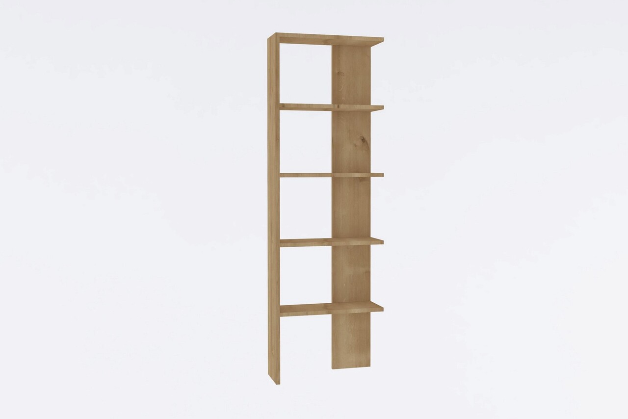 Corp biblioteca, Asse Home, Eze, 51x160x21 cm, Stejar - 2 | YEO