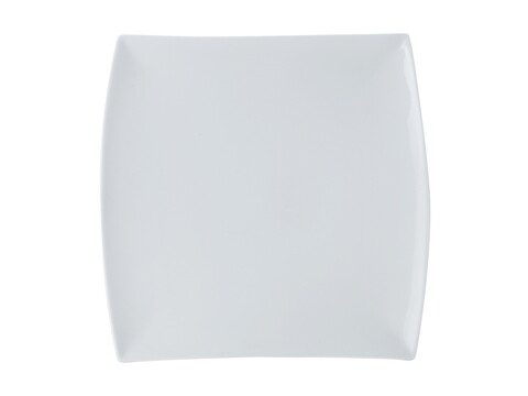 Farfurie patrata, Maxwell & Williams, White Basics Entrée, 23 x 23 cm, portelan, alb