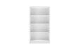 Raft de perete ELTAP, Pocett, 80x40x146 cm, PAL/PVC, alb