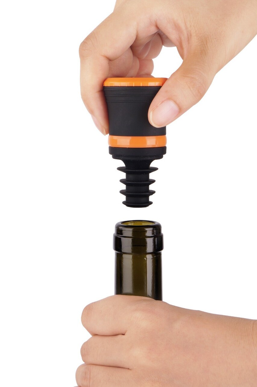 Dop vacuum pentru vin, silicon - Zokura - view 5