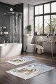 Set covorase de baie, Cartwright, CT-5137, Poliester, Multicolor