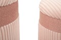 Set 3 taburete cu spatiu de depozitare Pink, Mauro Ferretti, 40.5x49.5 cm, MDF/poliester, roz