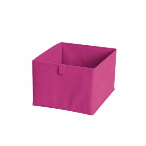 Cutie de depozitare Fuchsia, Jocca, 19 x 30 x 30 cm, PVC, roz