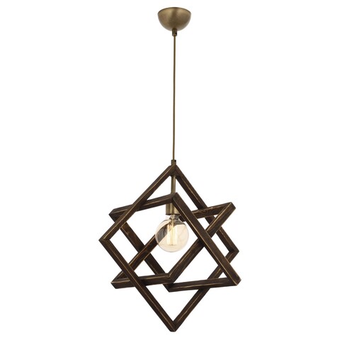 Lustra, AV-1765-1E, Avonni, 30 x 80 cm, 1 x E27, 60W, aramiu antic 60W