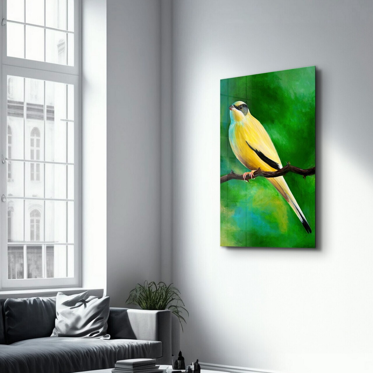 Tablou decorativ, OGLS-9039, Dimensiune: 35 x 55 cm, Multicolor — imaginea 4