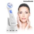 Aparat de masaj facial cu radiofrecventa, fototerapie si electrostimulare, Wace InnovaGoods, 17x5x5 cm