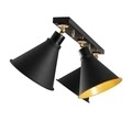 Lustra Berceste N-677, Noor, 26 x 72 cm, 3 x E27, 100W, negru