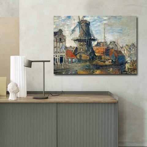 Tablou decorativ, 70100famousart-016, canvas, 70 x 100 cm, multicolor