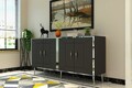 Consola, Olivia, Arno KB150, Antracit / Argintiu