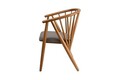 Scaun, Nordure, Doris, 58x82x56 cm, Lemn, Stejar / Gri