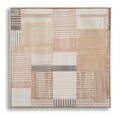 Tablou decorativ Lines With Frame -B, Mauro Ferretti, 60x60 cm, canvas/lemn de pin/plastic, multicolor