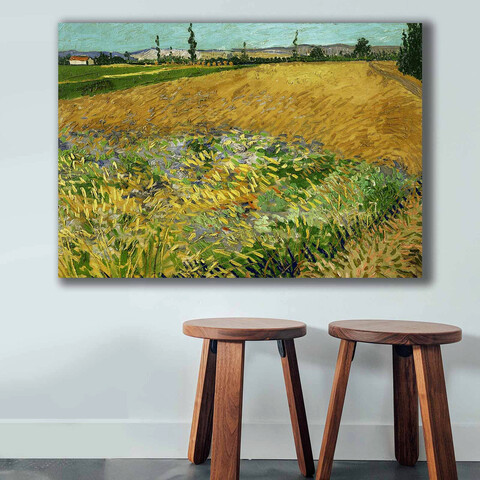 Tablou decorativ, 70100vangogh012, canvas , lemn, multicolor